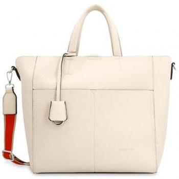 Picard Shopper Runway Eleganza Beige-Crema-Rosso