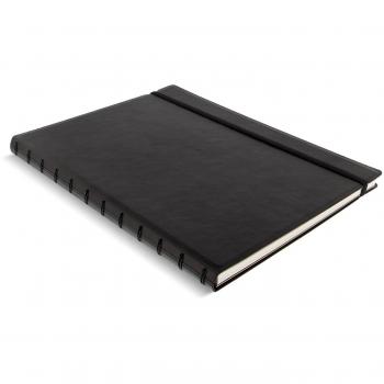 Filofax A4 Black Refillable Notebook
