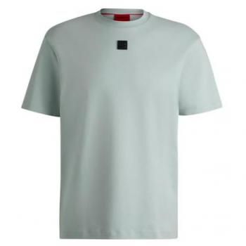T-Shirt Dalile mit Label-Patch, Größe M, Mint
