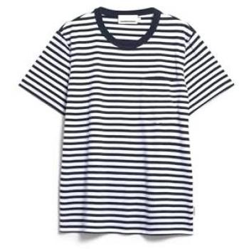 Armedangels T-Shirt MAARKOS POCKET STRIPES für Herren (1-tlg) aus Bio-Baumwolle