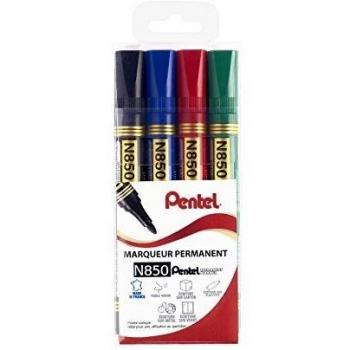 Marqueurs Permanents Assortis Pentel N850