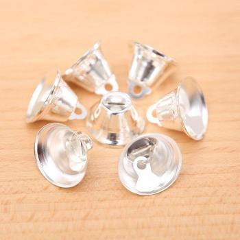 20mm Silver Mini Jingle Bells
