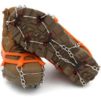 Winter Ice and Snow Traction Overshoes