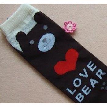 Striped Rabbit Bear Baby Leg Socks