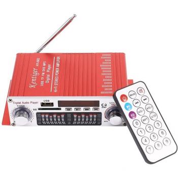 Kentiger Hy-602 Mini Portable Hifi Stereo Power Digital Amplifier with MP3 Playback