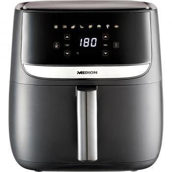 Friteuse à air chaud MD10532 – 57 L, 1700 W, écran tactile, 8 programmes