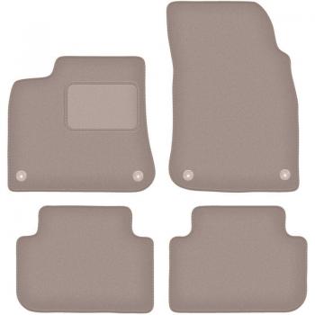 Tapis de sol Audi Q8 SUV en velours beige (2020-)