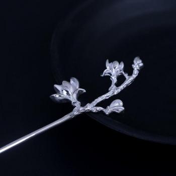 Pin Floral Magnolia 925