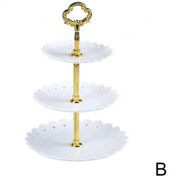 31cm 3-Layer Cake Stand White