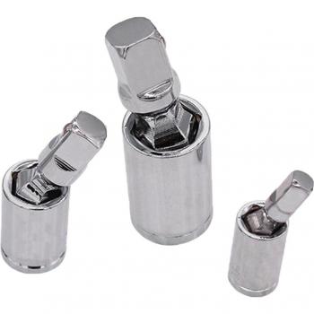3-Piece Swivel Adapter Joints Set for Drills and Impact Wrenches