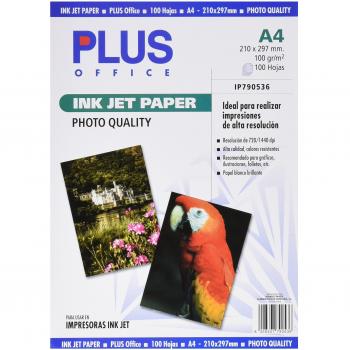 Papel Fotográfico Pro A4 1440 DPI 100g 100 Folhas