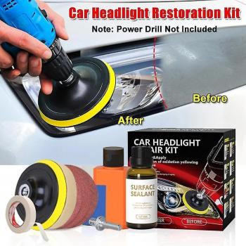 Mysept Kit de Polissage de Phare