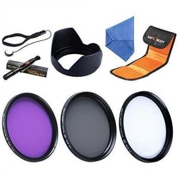 Accesorio Fotográfico K&F 67 mm: Filtro CPL, Paño Microfibra y Más