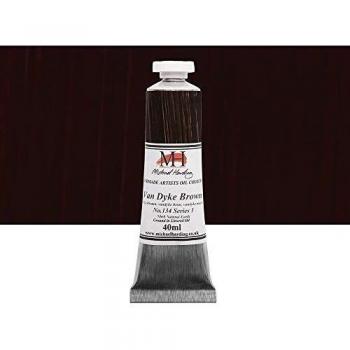 Michael Harding 40ml Vandyke Brown Oil Colour