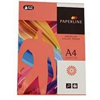 FABRISA PAPEL A4 500H 80GR PAPERLINE ROJO VARIOS PAPELERIA