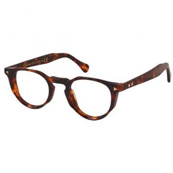 Montature da vista Xlab Mod. Sanblas antiriflesso Unisex rotonde colore tartaruga 47 mm