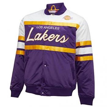 Mitchell And Ness Trainingsjacke Los Angeles Lakers geknöpft L
