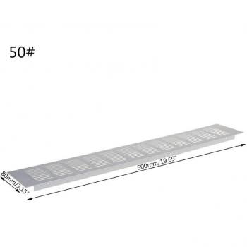 Rejilla de Ventilación de Aluminio con Perforaciones