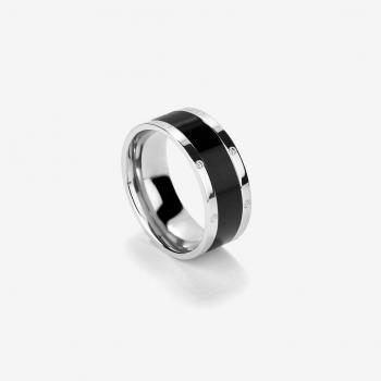 Radiant Anillo Masculino Nogueiras Acero Dorado
