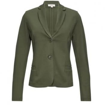 S.Oliver Jerseyblazer, mit Rückenschlitz olivgrün