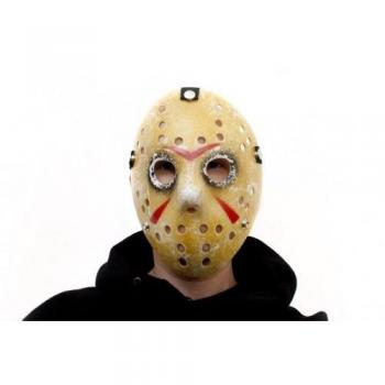 Verkleidungsmaske Jason – Vintage Hockey‑Stil, Halloween Edition