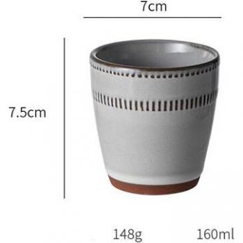 ANTOWALL Glasierte Keramiktasse