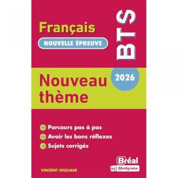 Thème de BTS français 2026 (Poche)