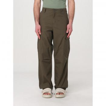 Pantalón Cargo Carhartt WIP Oliva de Algodón Premium