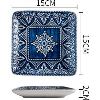 Tazas y Bandeja Decorativa para Mesa de Café
