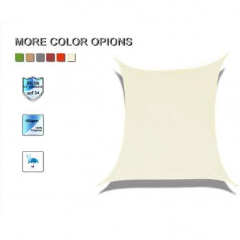Voile d'Ombrage Laxllent 2.4x3m Anti UV