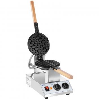 Royal Catering Bubble Waffle Maker 1,415 W with Timer 0-5 min and Temperature Control 50-250 °C