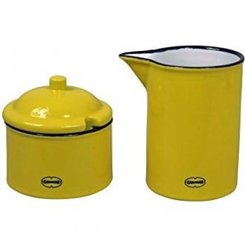 Cabanaz Sunny Yellow Milch und Zucker Set für den Tisch
