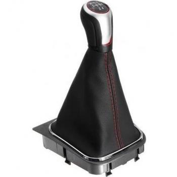 Manette de vitesse 6 vitesses en simili cuir pour VW Golf MK5 MK6