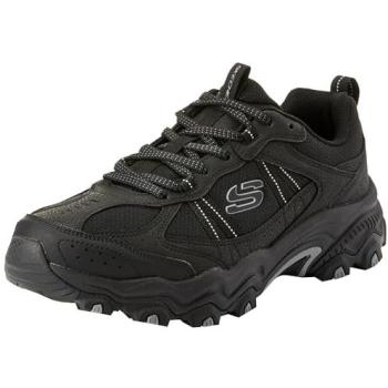 Skechers Stamina AT – Black Upper Stitch Sneaker, Maat 45