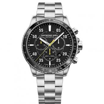 Gents Raymond Weil Tango Men's Premium Black Steel Chrono