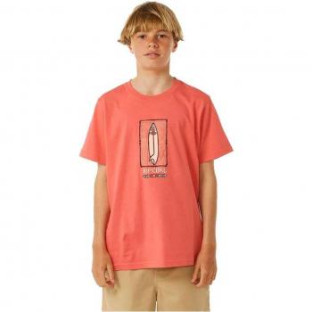 Camiseta Niño Rip Curl Lost Islands en Coral