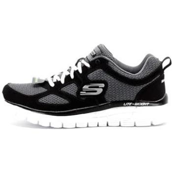 Tênis Skechers Burns Agoura Preto e Branco Tamanho 41