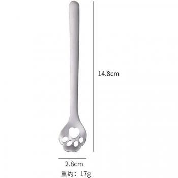 304 Stainless Steel Cat Paw Teaspoon Set