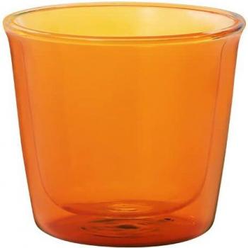 Kinto 21460 AMB DW Glass – Amber Double Wall 250 ml