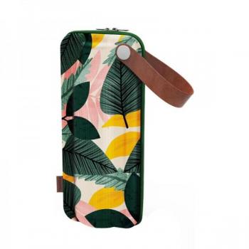 Protection rigide pour bouteille 630 ml – Élégance Quokka Vert Forêt
