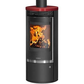 Kaminofen Oranier Rota Top 2.0 5,5 kW raumluftunabhängig Bordeauxrot