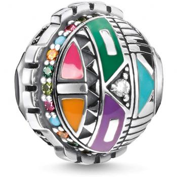 Thomas Sabo Pendentif en argent multicolore K0313-340-7