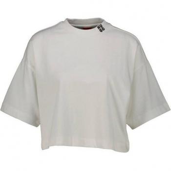 HUGO Red Damelody T-Shirt in Weiß mit Logo