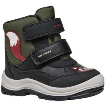 Botas Geox Flanfil ABX niño pequeño color negro/verde oscuro