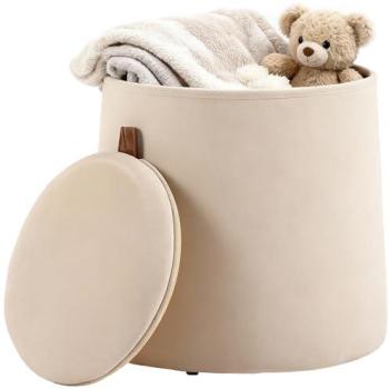 Pouf rangement chic