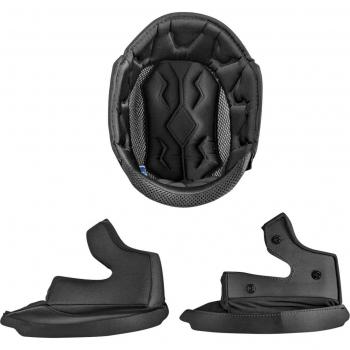 Shot Pulse Intérieur Doublure avec Pads de Joue – Noir XL