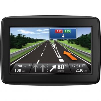 TomTom Start 20 M Navigatore Satellitare per Auto, Europa Completa 45 Paesi, Mappe Gratis a Vita, IQ Routes, Autovelox, Schermo Touch da 4.3 Nero