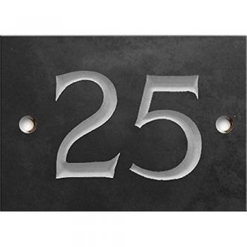 Custom Slate 1-99, Number 25 – Fast Shipping