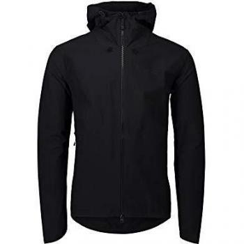 POC M's Transcend Jacket Uranium Black Uomo Giacca idrorepellente nera