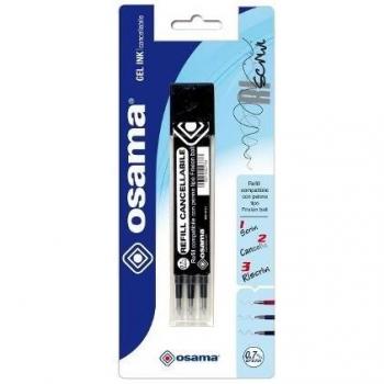 Gel Cancellabile Frixion Osama 3 Unità Nero